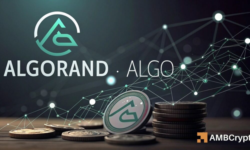 Algorand 采用率激增至 62%,是否有望突破 0.19 美元?
