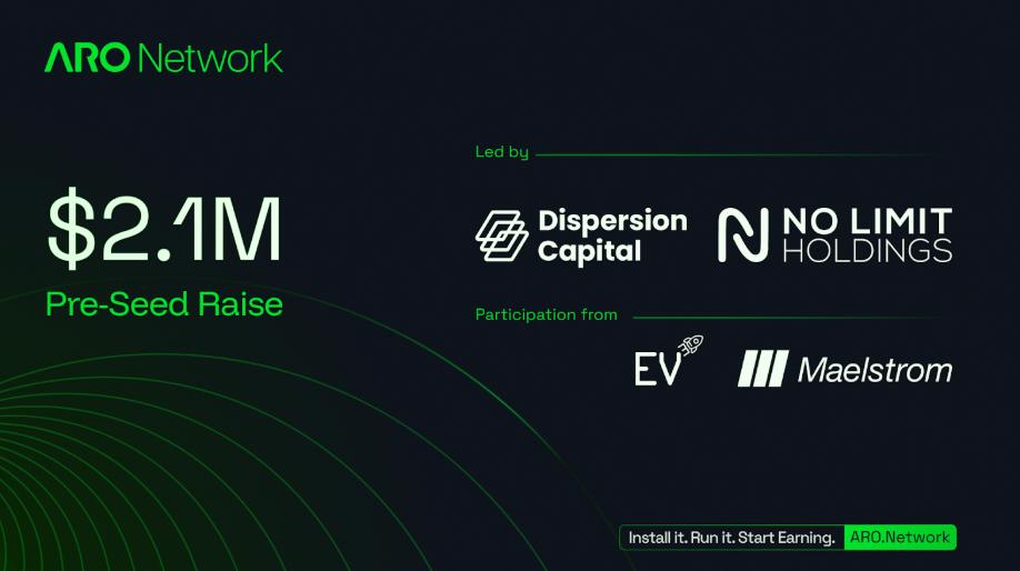 ARO Network融资210万美元,加速去中心化边缘云扩展,助力AI和内容交付实现